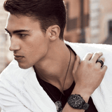 Buy Shop Emporio Armani Sportivo Quartz Black Dial Black Steel Strap Watch For Men - AR11027 USA Online