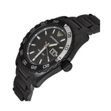 Buy Shop Emporio Armani Sportivo Quartz Black Dial Black Steel Strap Watch For Men - AR6049 USA Online