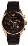 Buy Shop Emporio Armani Sportivo Quartz Black Dial Black Steel Strap Watch For Men - AR8023 USA Online