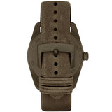 Buy Shop Emporio Armani Sportivo Quartz Silver Dial Brown Leather Strap Watch For Men - AR6079 USA Online