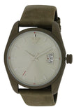 Buy Shop Emporio Armani Sportivo Quartz Silver Dial Brown Leather Strap Watch For Men - AR6079 USA Online