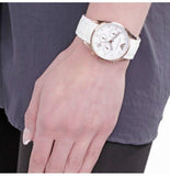 Buy Shop Emporio Armani Sportivo Silver Dial White Silicone Strap Watch For Women - AR5920 USA Online