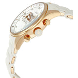 Buy Shop Emporio Armani Sportivo Silver Dial White Silicone Strap Watch For Women - AR5920 USA Online