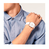 Buy Shop Emporio Armani Sportivo White Dial White Rubber Strap Watch For Men - AR5919 USA Online