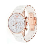 Buy Shop Emporio Armani Sportivo White Dial White Rubber Strap Watch For Men - AR5919 USA Online