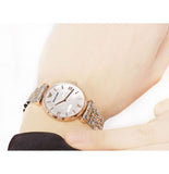 Buy Shop Emporio Armani T Bar Gianni Classic Mother Of Pearl Dial Two Tone Steel Strap Watch For Women - AR1683 USA Online