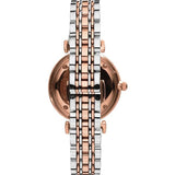 Buy Shop Emporio Armani T Bar Gianni Classic Mother Of Pearl Dial Two Tone Steel Strap Watch For Women - AR1683 USA Online