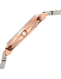 Buy Shop Emporio Armani T Bar Gianni Classic Mother Of Pearl Dial Two Tone Steel Strap Watch For Women - AR1683 USA Online
