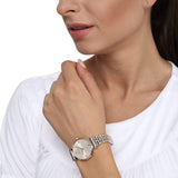 Buy Shop Emporio Armani T-Bar Gianni Rose Gold Dial Rose Gold Steel Strap Watch For Women - AR11059 USA Online