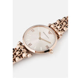 Buy Shop Emporio Armani T-Bar Gianni Rose Gold Dial Rose Gold Steel Strap Watch For Women - AR11059 USA Online