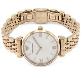 Buy Shop Emporio Armani T-Bar Gianni Rose Gold Dial Rose Gold Steel Strap Watch For Women - AR11059 USA Online