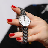 Buy Shop Emporio Armani T Bar Mother of Pearl Dial Steel Strap Watch For Women - AR1682 USA Online