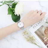 Buy Shop Emporio Armani T Bar Mother of Pearl Dial Steel Strap Watch For Women - AR1682 USA Online
