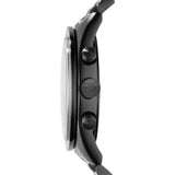 Buy Shop Emporio Armani Tazio Chronograph Black Dial Black Steel Strap Watch For Men - AR5989 USA Online