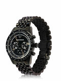 Buy Shop Emporio Armani Tazio Chronograph Black Dial Black Steel Strap Watch For Men - AR5989 USA Online