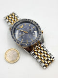 Buy Shop Emporio Armani Tazio Chronograph Blue Dial Two Tone Stainless Steel Watch For Men - AR6088 USA Online