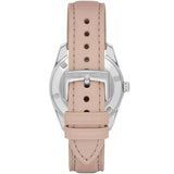 Buy Shop Emporio Armani Tazio Mother of Pearl Dial Pink Leather Strap Watch for Women - AR6133 USA Online