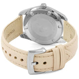 Buy Shop Emporio Armani Tazio Mother of Pearl Dial Pink Leather Strap Watch for Women - AR6133 USA Online