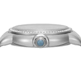 Buy Shop Emporio Armani Three Hand Blue Dial Two Tone Steel Strap Watch for Women - AR11597 USA Online