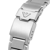 Buy Shop Emporio Armani Three Hand Green Dial Silver Steel Strap Watch For Men - AR11338 USA Online