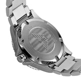 Buy Shop Emporio Armani Three Hand Green Dial Silver Steel Strap Watch For Men - AR11338 USA Online