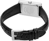 Buy Shop Emporio Armani Two Hand Crystals Silver Dial Black Leather Strap Watch for Women - AR11623 USA Online