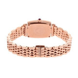 Buy Shop Emporio Armani Two Hand Diamonds Burgundy Dial Rose Gold Steel Strap Watch For Women - AR11488 USA Online