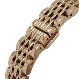 Buy Shop Emporio Armani Two Hand Diamonds Burgundy Dial Rose Gold Steel Strap Watch For Women - AR11488 USA Online