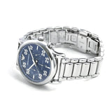 Buy Shop Emporio Armani Luigi Chronograph Blue Dial Silver Steel Strap Watch For Men - AR11132 USA Online