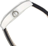 Buy Shop Emporio Armani Valente Black Dial Black Leather Strap Watch For Men - AR0643 USA Online