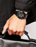 Buy Shop Emporio Armani Valente Ceramica Chronograph Black Dial Black Steel Strap Watch For Men - AR1410 USA Online