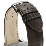 Buy Shop Emporio Armani Valente Chronograph Amber Dial Brown Leather Strap Watch For Men - AR1634 USA Online