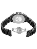 Buy Shop Emporio Armani Valente Chronograph Black Dial Black Ceramic Strap Watch For Men - AR1400 USA Online