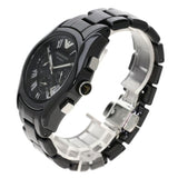 Buy Shop Emporio Armani Valente Chronograph Black Dial Black Ceramic Strap Watch For Men - AR1400 USA Online