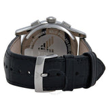 Buy Shop Emporio Armani Valente Chronograph Black Dial Black Leather Strap Watch For Men - AR1633 USA Online