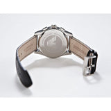Buy Shop Emporio Armani Valente Chronograph Black Dial Black Leather Strap Watch For Men - AR1633 USA Online