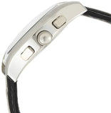 Buy Shop Emporio Armani Valente Chronograph Black Dial Black Leather Strap Watch For Men - AR1633 USA Online