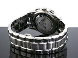 Buy Shop Emporio Armani Valente Chronograph Black Dial Silver Stainless Steel Watch For Men - AR0673 USA Online