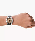 Buy Shop Emporio Armani Valente Chronograph Brown Dial Brown Leather Strap Watch For Men - AR1785 USA Online