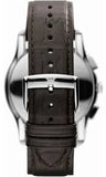 Buy Shop Emporio Armani Valente Chronograph Brown Dial Brown Leather Strap Watch For Men - AR1785 USA Online