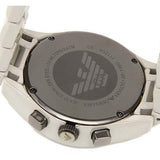 Buy Shop Emporio Armani Valente Chronograph Grey Dial Grey Steel Strap Watch For Men - AR1460 USA Online