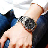 Buy Shop Emporio Armani Valente Chronograph Quartz Black Dial Silver Steel Strap Watch For Men - AR11083 USA Online