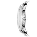 Buy Shop Emporio Armani Valente Chronograph Quartz Black Dial Silver Steel Strap Watch For Men - AR11083 USA Online