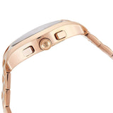 Buy Shop Emporio Armani Valente Chronograph Rose Gold Dial Rose Gold Steel Strap Watch For Men - AR0365 USA Online
