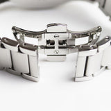 Buy Shop Emporio Armani Valente Chronograph Silver Dial Silver Steel Strap Watch For Men - AR11081 USA Online