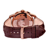 Buy Shop Emporio Armani Valente Classic Brown Dial Brown Leather Strap Watch For Men - AR1609 USA Online