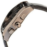 Buy Shop Emporio Armani Valente Classic Brown Dial Brown Leather Strap Watch For Men - AR1609 USA Online