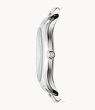 Buy Shop Emporio Armani Valente Quartz Blue Dial Silver Steel Strap Watch For Men - AR11085 USA Online