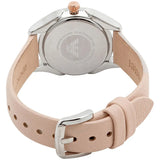 Buy Shop Emporio Armani Valeria Quartz White Dial Beige Leather Strap Watch For Women - AR11031 USA Online