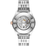 Buy Shop Emporio Armani Meccanico White Dial Two Tone Stainless Steel Watch For Men - AR60002 USA Online
